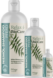 Produktbild von Relax BioCare Bio Niemöl-Shampoo für Pferde