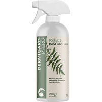 Produktbild von Relax BioCare Dermigard Fellspray für Pferde mit Lebermoos und Niem 1 l