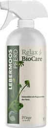Relax Biocare Lebermoos Fellspray für Pferde 1000 ml – Bild 1 von 3