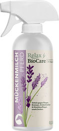Relax BioCare Mückenmilch Insektenschutzspray für Pferde mit ätherischen Ölen 500 ml – Bild 1 von 1