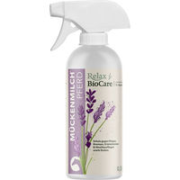 Produktbild von Relax BioCare Mückenmilch Insektenschutzspray für Pferde mit ätherischen Ölen 500 ml