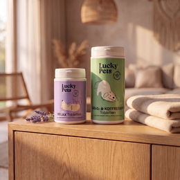 Relax BioCare Runterkommen-Set mit Relax Tabletten zur Beruhigung und Gras- & Kotfresser Tabletten als Nahrungsergänzung – Bild 1 von 1