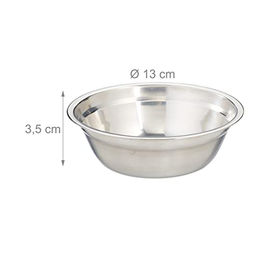 Relaxdays 3-fach Napfstation aus Gusseisen mit 12 Edelstahlnäpfen für Hunde und Katzen in Dunkelbraun und Antik-Optik – Bild 1 von 2