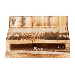 Relaxdays Fledermauskasten aus Holz in Natur Braun – Bild 1 von 5