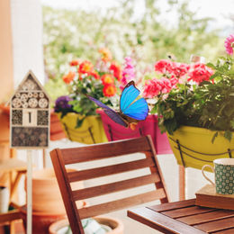 Relaxdays Insektenhotel aus Holz in Natur Braun – Bild 1 von 6