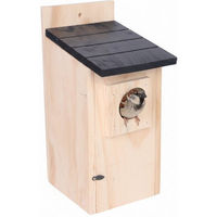 Produktbild von Relaxdays Nistkasten aus Holz für Meisen Spatzen und Wildvögel in Braun