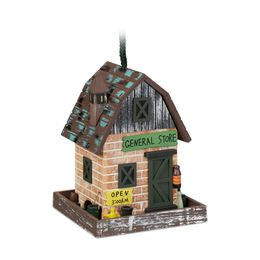 Relaxdays Vogelhaus aus Holz in buntem Design zum Aufhängen – Bild 1 von 13