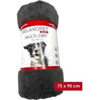 Produktbild von RelaxoPet COSY Multi Dry Mikrofaserhandtuch für Hunde, grau, 75 x 90 cm