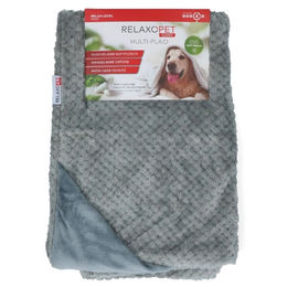 Relaxopet Cosy Multi-Plaid Hundedecke aus Plüsch in Bunt – Bild 1 von 9