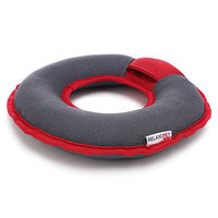 Produktbild von RelaxoPet Play Multi-Ring Hundespielzeug aus Stoff mit Duft-Tresor in Grau und Rot