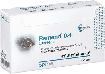 Produktbild von Remend Lubrigel Vet Augenreiniger Weiß