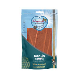 Produktbild von Renske Belohnungssnack Fleischstreifen Lachs mit hohem Fleischanteil 100 g