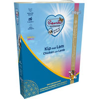 Produktbild von Renske Frischfleisch Hundefutter für Welpen mit Huhn und Lamm glutenfrei 10 x 395 g Schalen