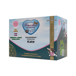 Produktbild von Renske Frischfleisch Hundefutter Schälchen 12 x 395 g