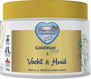 Renske Golddust Heal 1 Haut & Fell Supplement mit Vitaminen und Mineralien 500 g – Bild 1 von 2