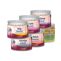 Renske Hund Leckerli Mini Herzchen Huhn mit Oregano 100 g – Bild 1 von 2