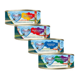 Produktbild von Renske Hundefutter Huhn mit Rind mit hohem Fleischanteil 24 x 95 g