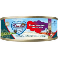 Produktbild von Renske Hundefutter Rind mit Ente mit hohem Fleischanteil 24 x 95 g