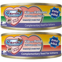 Produktbild von Renske Kitten Paté Huhn mit Rind Katzenfutter mit hohem Fleischanteil 24 x 70 g