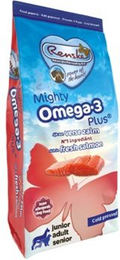 Renske Mighty Omega 3 Plus Cold Pressed Lachs Haut-Fell-Supplement Nahrungsergänzung 12 kg – Bild 1 von 2