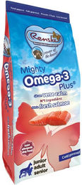 Renske Mighty Omega 3 Plus Cold Pressed Lachs Öl Haut-Fell-Supplement für Hunde 600 g – Bild 1 von 2