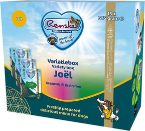 Renske Variatiebox Joël Getreidefreies Hundefutter mit Huhn Lamm und Truthahn – Bild 1 von 1