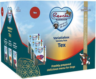 Renske Variationsbox Tex für Katzen mit Unterstützung der Verdauung 30 x 185 g – Bild 1 von 3