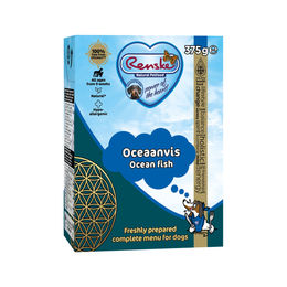 Produktbild von Renske Welpen Nassfutter Meeresfisch zur Unterstützung der Verdauung 12 x 375 Gramm