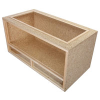 Produktbild von Repiterra Holzterrarium für Schildkröten aus OSB in Natur Beige 100x50x50 cm