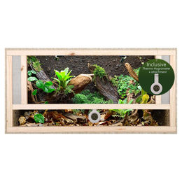 Repiterra Holzterrarium mit Frontbelüftung aus OSB für Reptilien 80x40x40 cm – Bild 1 von 10