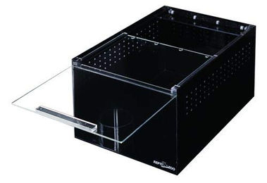 Produktbild von REPTI ZOO Acryl Zuchtterrarium Brutbox Schwarz 15x20x15 cm
