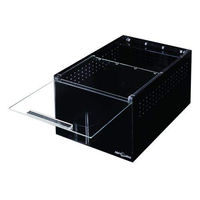 Produktbild von REPTI ZOO Acryl Zuchtterrarium Brutbox Schwarz 15x20x15 cm