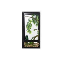 Produktbild von REPTI ZOO Deluxe Gaze-Terrarium Schwarz 45x45x60cm faltbar