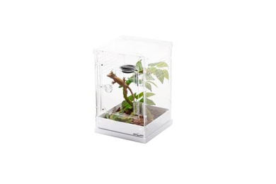 Repti Zoo Knock-Down Acryl Hochterrarium Brutterrarium weiß 20,5x20,5x30,5cm – Bild 1 von 1