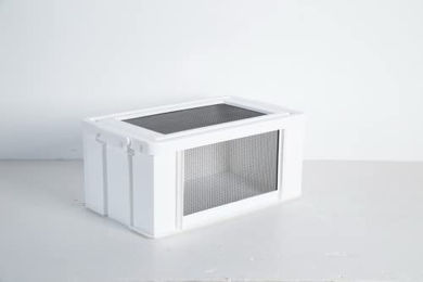 Produktbild von REPTI ZOO Kunststoffterrarium Large 70x 42x 31 cm Weiß