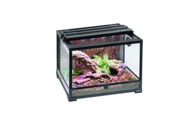 REPTI ZOO LED 10% UVB Lichthaube Desert 8Watt für Echsen Schwarz – Bild 1 von 3