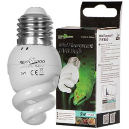 REPTI ZOO Mini 5% UVB Kompaktlampe 5 Watt Weiß SCT5005 – Bild 1 von 4