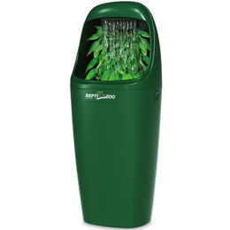 REPTI ZOO Reptilien Trinkbrunnen Wasserfall und Luftbefeuchter Fogger in Grün aus Kunststoff – Bild 1 von 5