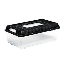 Repti Zoo Terrarium Flat Box aus Kunststoff Large 42x26x16 cm Transparent – Bild 1 von 2