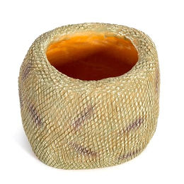 REPTI ZOO Wasserschale und Häutungshilfe für Schlangen aus Kunstharz in Naturoptik Größe S – Bild 1 von 7