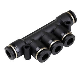 Reptiles-Planet 5-Wege-Verteiler für Beregnungsanlagen aus Kunststoff in Schwarz mit 6 mm Durchmesser – Bild 1 von 2