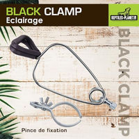 Produktbild von Reptiles Planet Black Clamp 18 Lampenfassung für Terrarien mit Keramikstrahler Ø 18 cm H 22 cm