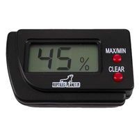 Produktbild von Reptiles Planet Digitalhygrometer für Reptilienterrarien in Schwarz aus Kunststoff