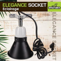 Produktbild von Reptiles Planet Elegance Lampenhalter für Reptilien Schwarz - 1 Stk.