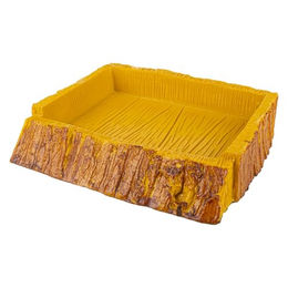 Reptiles Planet Futternapf aus Holz für Schildkröten 14.5cm x 12.5cm x 3cm – Bild 1 von 8