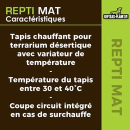 Reptiles Planet Heizmatte für Reptilien 28 W 53 x 28 cm – Bild 1 von 5