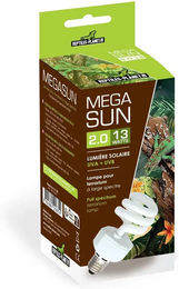 Reptiles Planet MegaSun UVB 2.0 Leuchtmittel UVA UVB 13 W für Reptilien – Bild 1 von 1