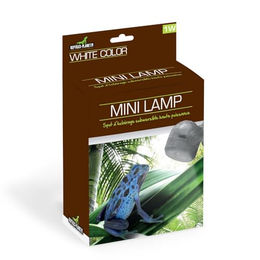 Reptiles Planet Mini-LED-Lampe in Schlangenform für Schlangen, Amphibien und Wirbellose in Weiß – Bild 1 von 3