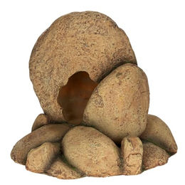 Reptiles Planet Monts Pirin Rock Felsformation Terrariumdekoration für Reptilien und Frösche aus Kunstharz beige 21,5 x 12,5 x 19 cm – Bild 1 von 7