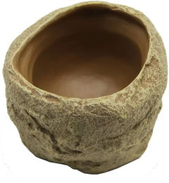 Produktbild von Reptiles Planet Repti Dish Deep Futternapf für Reptilien aus Kunstharz in Beige und Braun